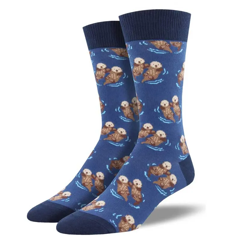 'Significant Otter' Men's printed socks