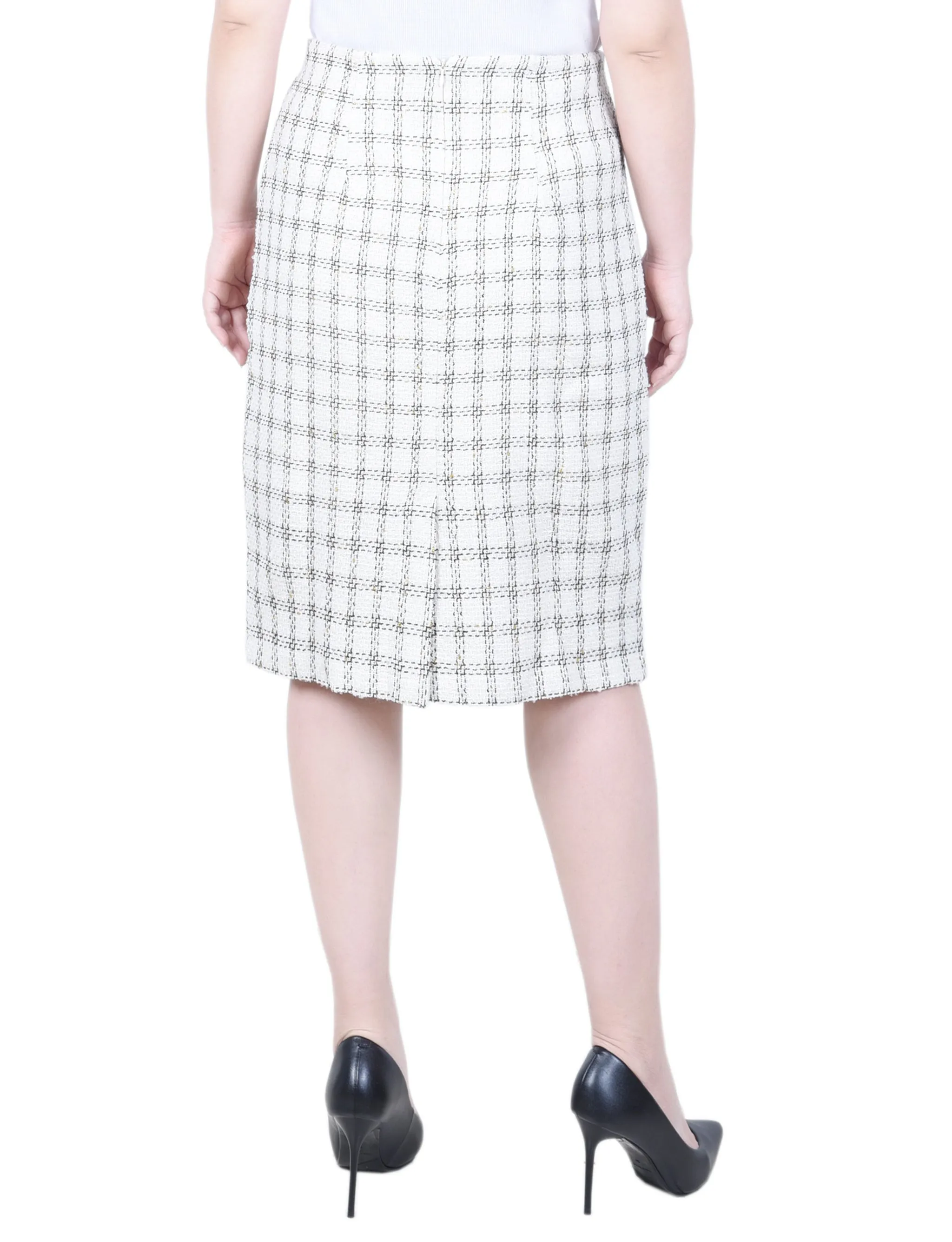 Slim Double Knit Skirt