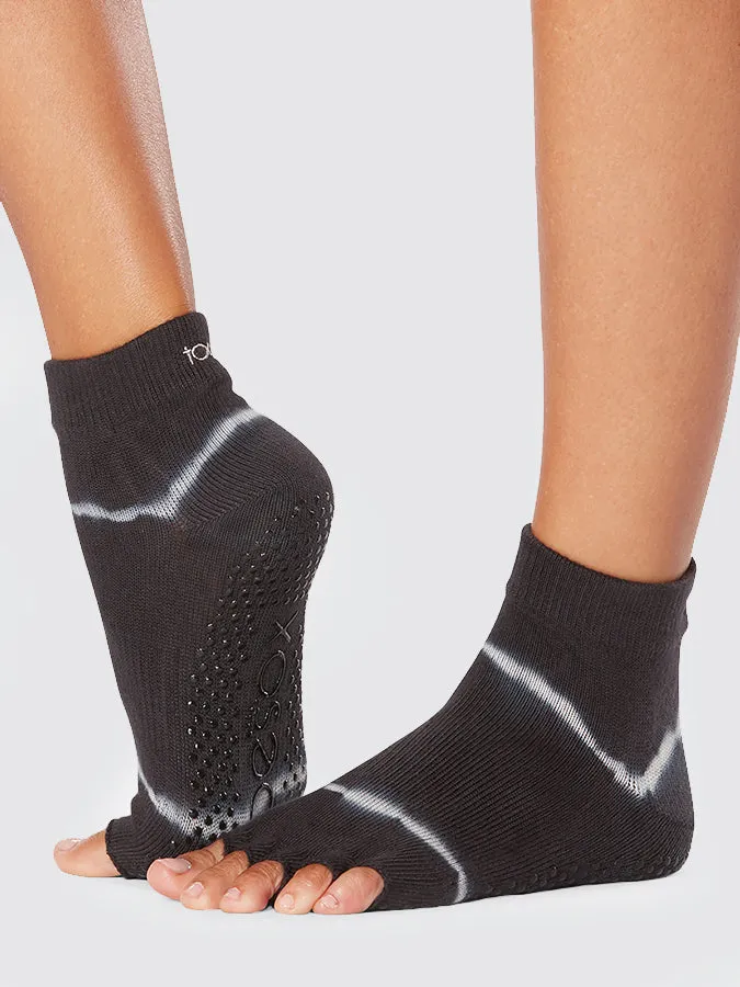 ToeSox Ankle Half Toe Women's Yoga Grip Socks