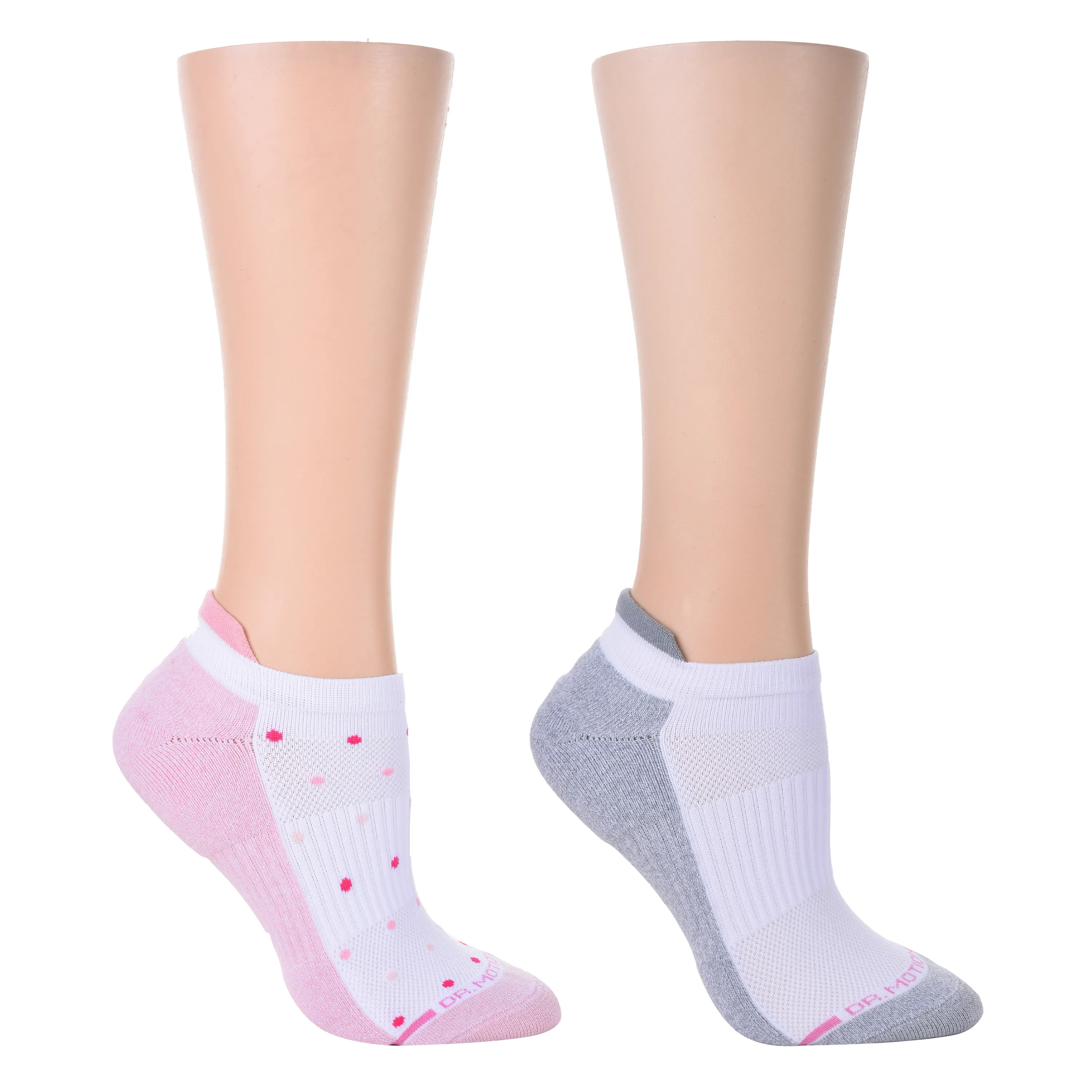 Tri Color Dots | Ankle Compression Socks For Women