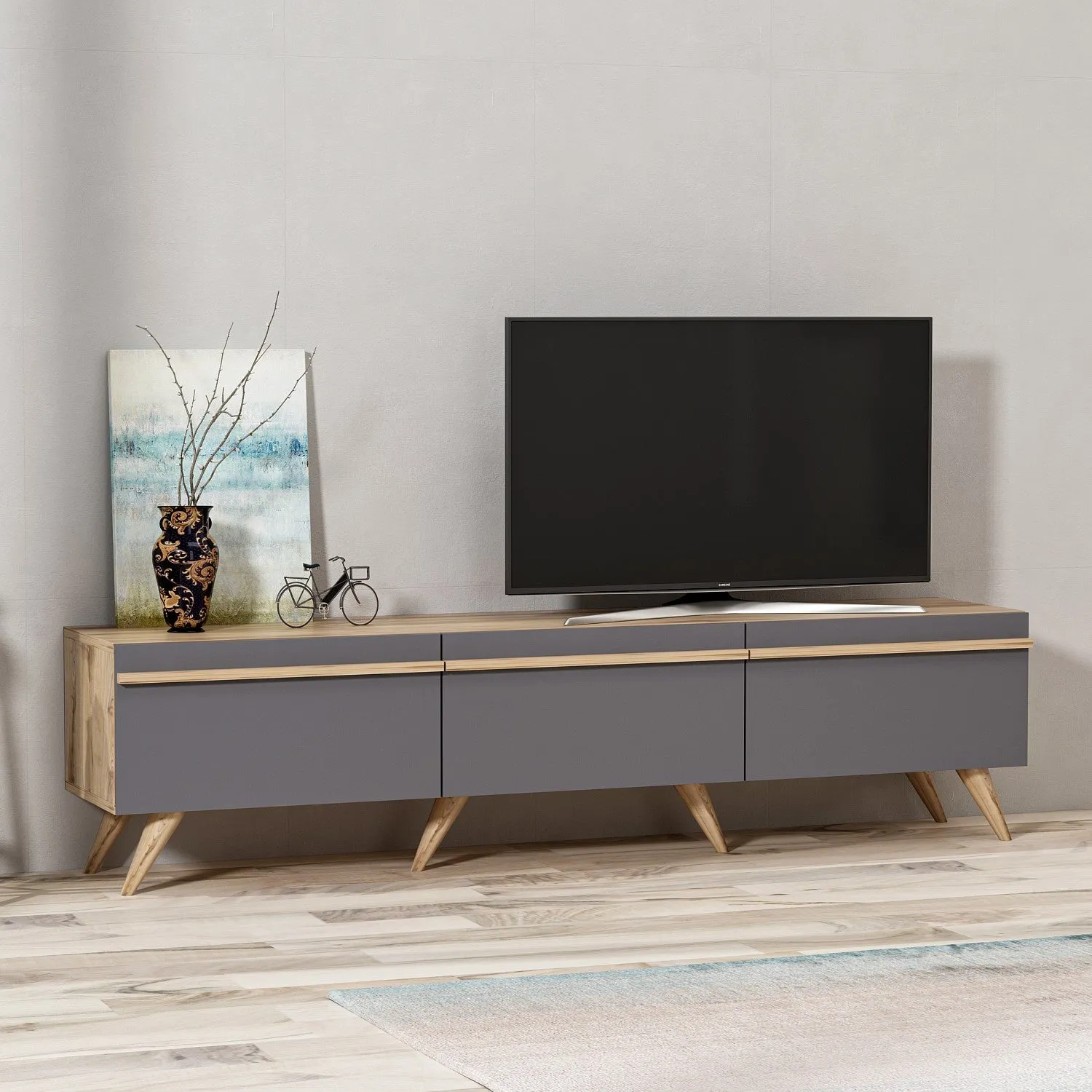 TV Stand Amsterdam - Anthracite