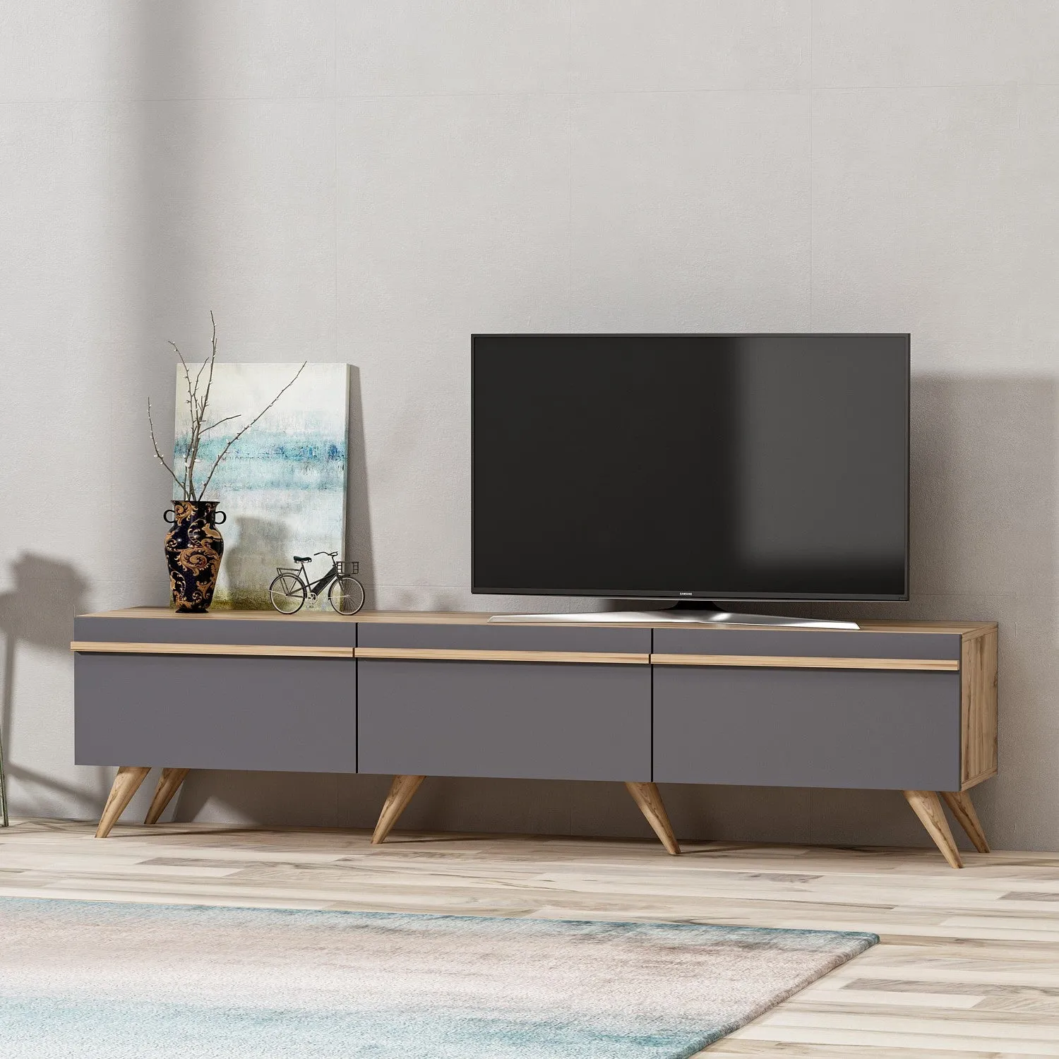 TV Stand Amsterdam - Anthracite