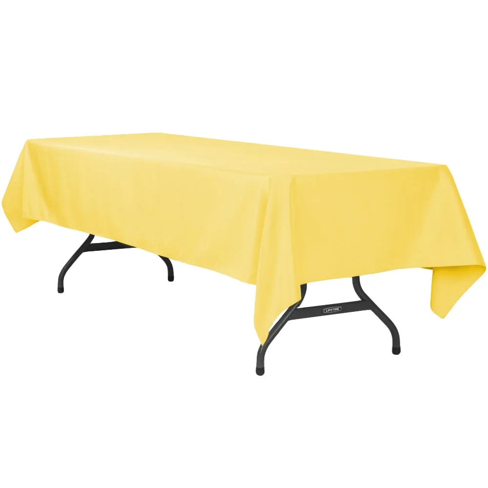 Wholesale 60"x120" Rectangular Polyester Tablecloth