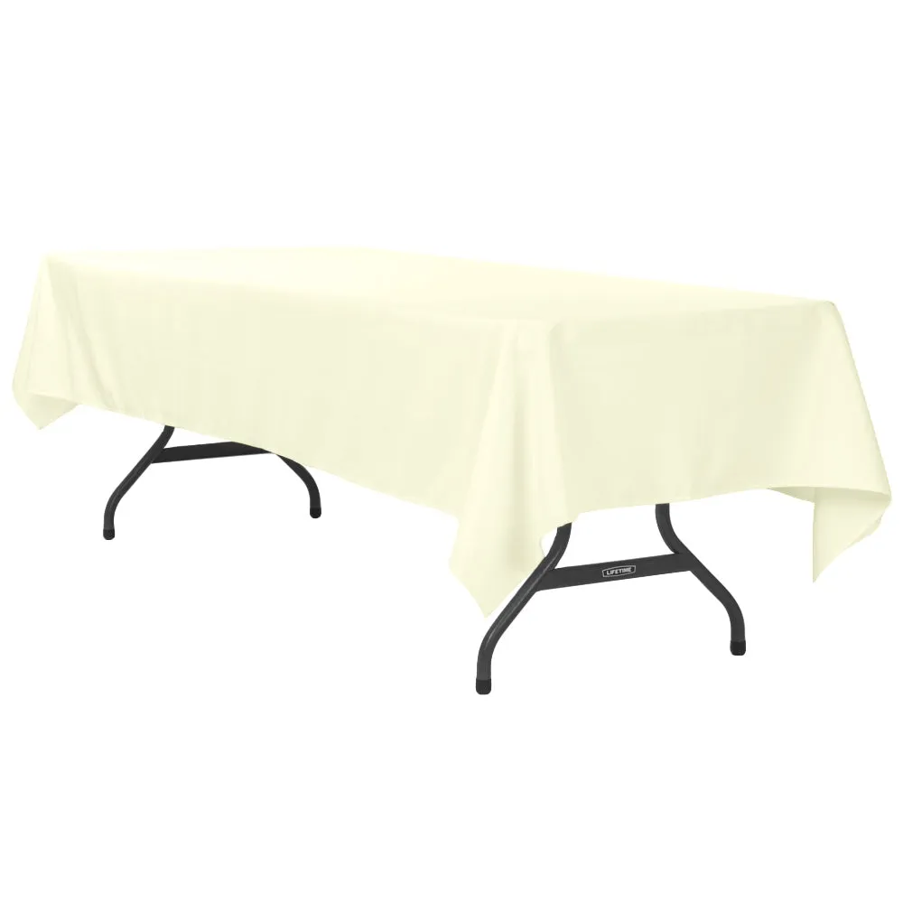 Wholesale 60"x120" Rectangular Polyester Tablecloth