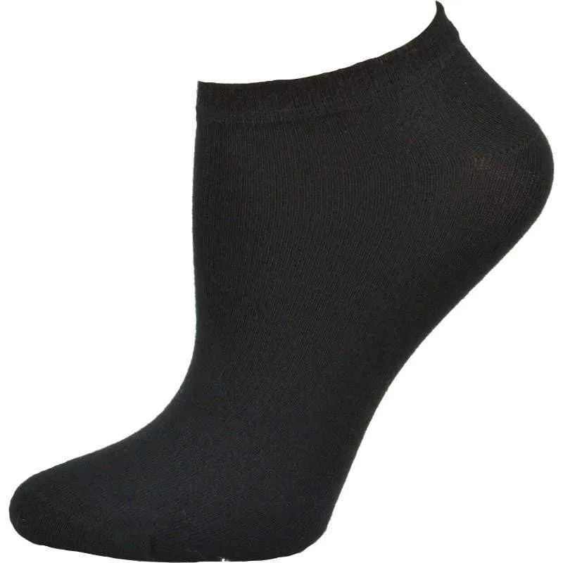 Women's Bamboo Socks - No Show - 3 Pair Packs