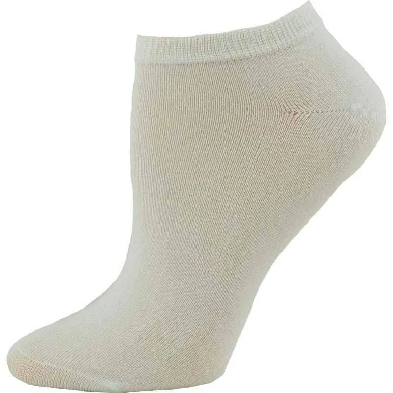 Women's Bamboo Socks - No Show - 3 Pair Packs