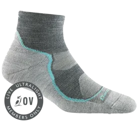 Women's Darn Tough Light Hiker 1/4 Lightweight Hiking Socks