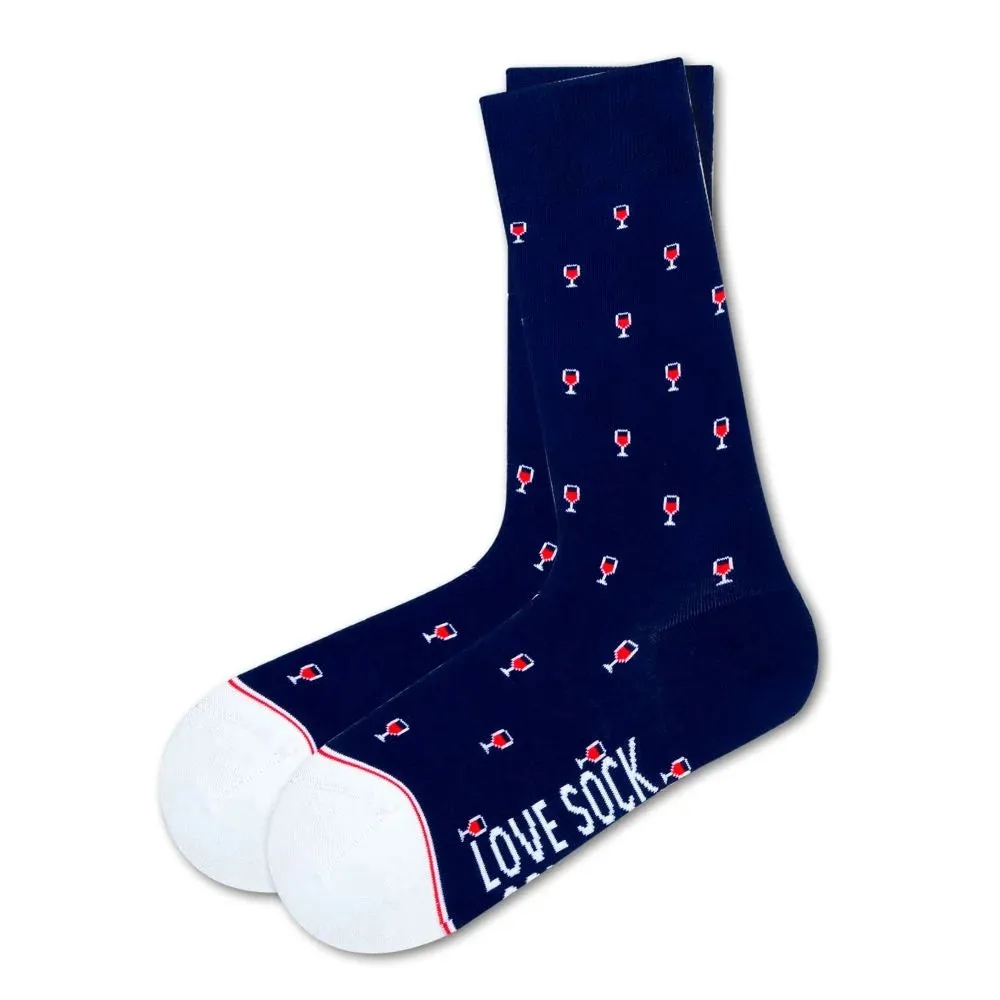 Women's Wine Socks Love Sock Company (W)