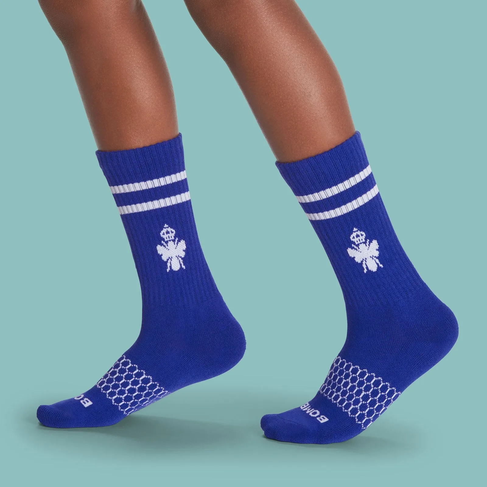 Youth Solid Calf Sock 8-Pack