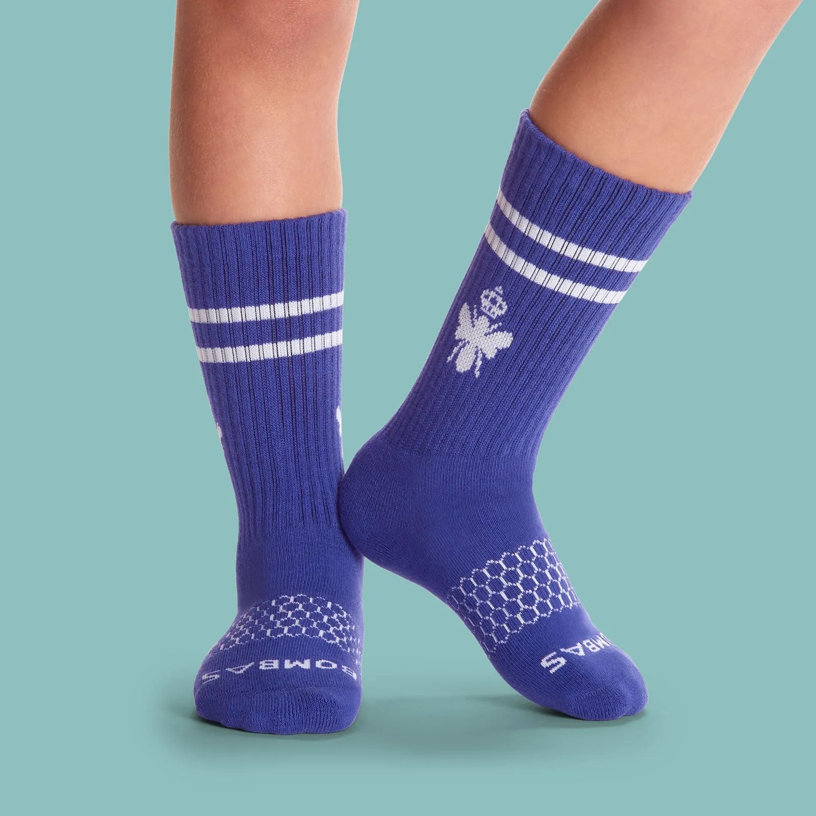 Youth Solid Calf Sock 8-Pack