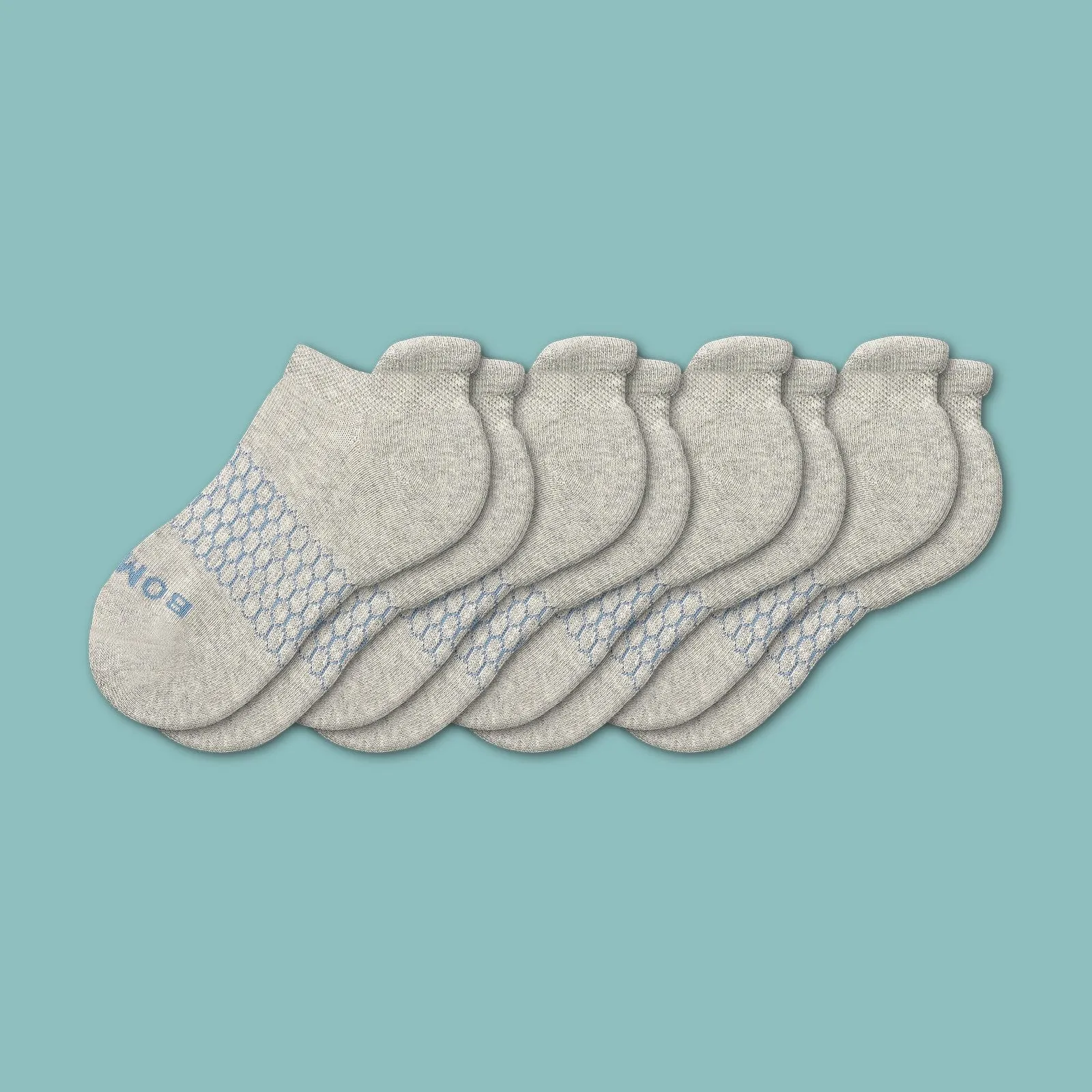 Youth Solids Ankle Sock 4-Pack