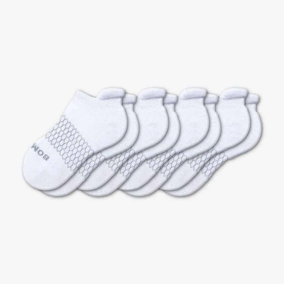 Youth Solids Ankle Sock 4-Pack